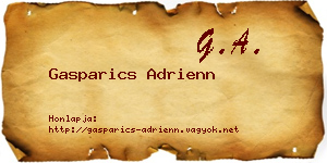 Gasparics Adrienn névjegykártya